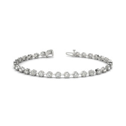 Bracelet In Line Prong Set