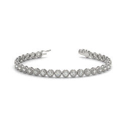 Bracelet In Line Prong Set