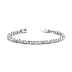 Bracelet In Line Prong Set