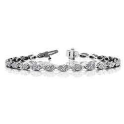 PRONG SET BRACELET