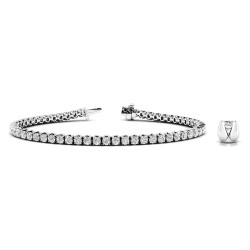4 PRONG INLINE BRACELET
