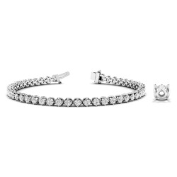 4 PRONG INLINE BRACELET