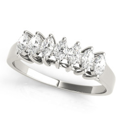 WEDDING BANDS FANCY SHAPE MARQUISE