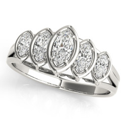 WEDDING BANDS FANCY SHAPE MARQUISE