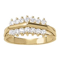 DIAMOND FASHION PYRAMID RINGS