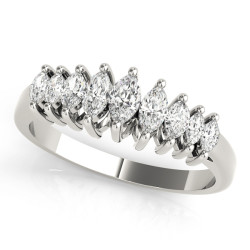 WEDDING BANDS FANCY SHAPE MARQUISE