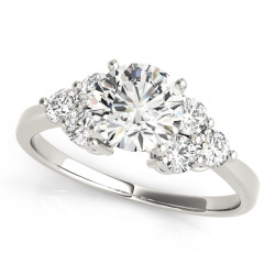 ENGAGEMENT RINGS CLUSTER SIDES