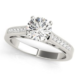 ENGAGEMENT RINGS FANCY SHAPE PRINCESS REMOUNTS