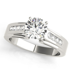 ENGAGEMENT RINGS FANCY SHAPE PRINCESS REMOUNTS