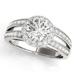 ENGAGEMENT RINGS HALO ROUND