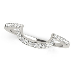 WEDDING BANDS CURVED BANDS
