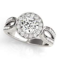 ENGAGEMENT RINGS HALO ROUND