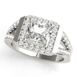 ENGAGEMENT RINGS HALO SQUARE & CUSHION