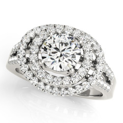 ENGAGEMENT RINGS HALO ROUND
