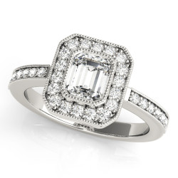 ENGAGEMENT RINGS HALO SQUARE & CUSHION