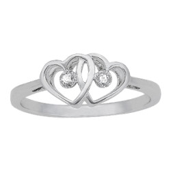 DIAMOND FASHION HEART RINGS