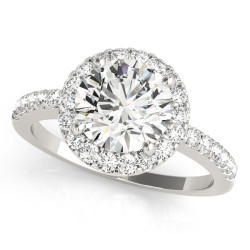 ENGAGEMENT RINGS HALO ROUND