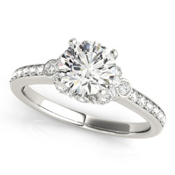ENGAGEMENT RINGS CLUSTER SIDES