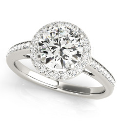 ENGAGEMENT RINGS HALO ROUND