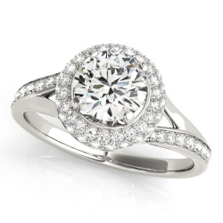 ENGAGEMENT RINGS HALO ROUND