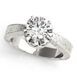 ENGAGEMENT RINGS SOLITAIRES ROUND