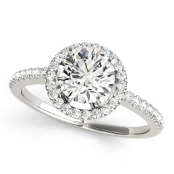 ENGAGEMENT RINGS HALO ROUND