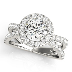 ENGAGEMENT RINGS HALO ROUND
