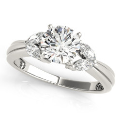ENGAGEMENT RINGS FANCY SHAPE MARQUISE REMOUNTS