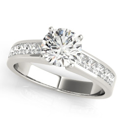 ENGAGEMENT RINGS FANCY SHAPE PRINCESS REMOUNTS
