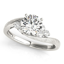 ENGAGEMENT RINGS CLUSTER SIDES