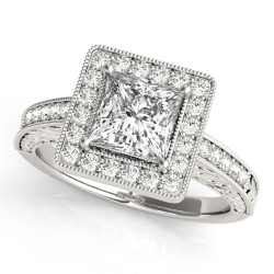 ENGAGEMENT RINGS HALO SQUARE & CUSHION