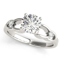 CELTIC KNOT 2 STONE REMOUNT