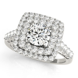 ENGAGEMENT RINGS HALO ROUND