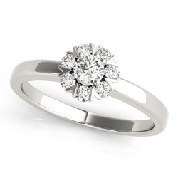CLUSTER RING SPLIT PRONGS