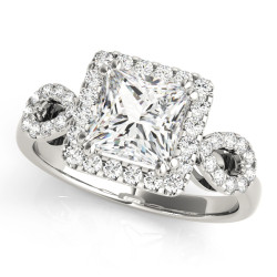 ENGAGEMENT RINGS HALO SQUARE & CUSHION
