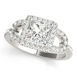 ENGAGEMENT RINGS HALO SQUARE & CUSHION