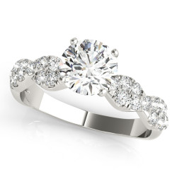 SEMI MOUNT ENGAGEMENT RING