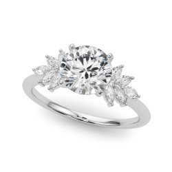 ENGAGEMENT RING PEG CENTER