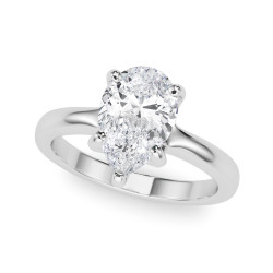 SOLITAIRE PEAR SHAPE