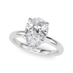 ENGAGEMENT RINGS PEAR HALO