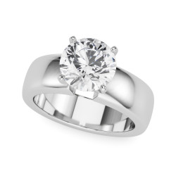 ENGAGEMENT RINGS SOLITAIRES ROUND
