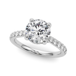 ENGAGEMENT RINGS HALO ROUND