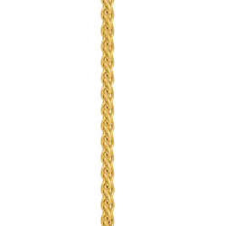 WHEAT CHAIN 1MM 16