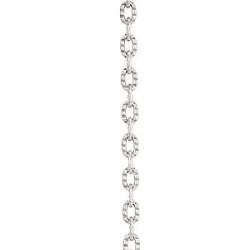 CABLE (RND TEXT) CHAIN 1.1MM 1