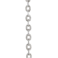 CABLE (RND TEXT) CHAIN 1.6MM 1