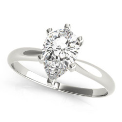 PEAR SOLITAIRES 1.25CT