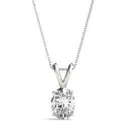 10X8MM(3CT) OVAL PENDANT