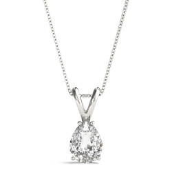 10X7MM(2CT)4PR PEAR PENDANT