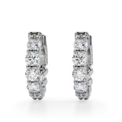 LAB GROWN DIAMOND SINGLE ROW VAULT LOCK